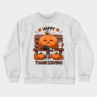 Happy Thanksgiving' Crewneck Sweatshirt